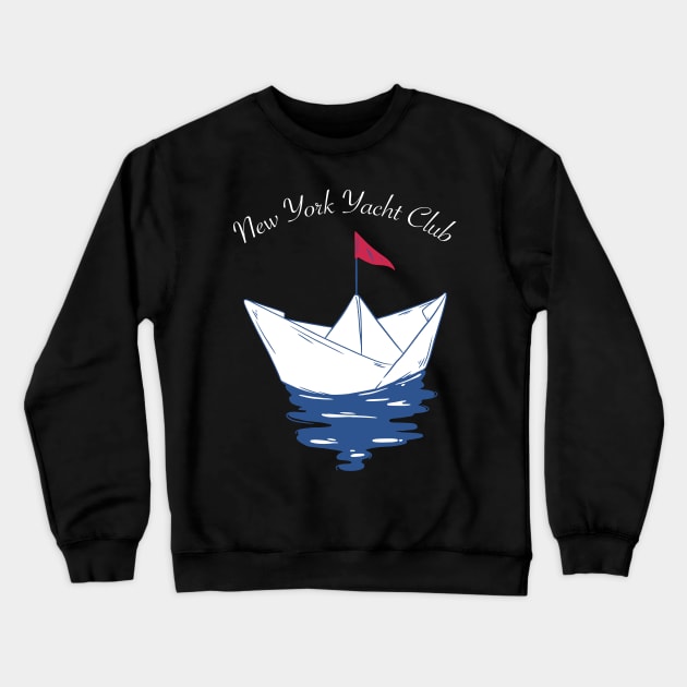 New York Yacht Club Crewneck Sweatshirt by FunSillyShop